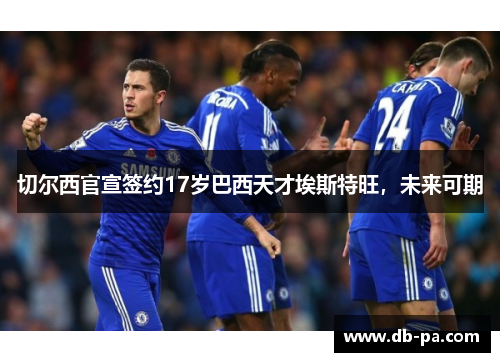 切尔西官宣签约17岁巴西天才埃斯特旺，未来可期
